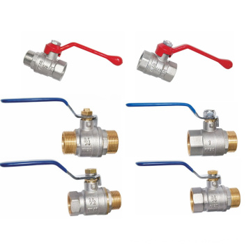 Brass Water Ball Valves with Long Handle (a. 7012)